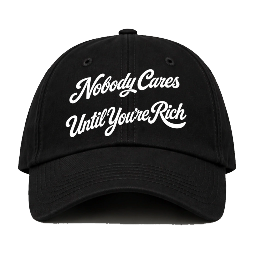 Casquette Nobody Cares Until You’re Rich, Religion